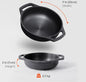 Cast Iron Flat Base Kadai