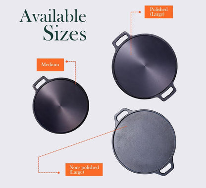 Cast iron Single Handle Tawa