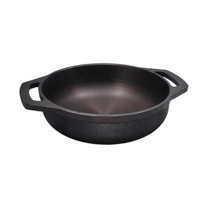Cast Iron Flat Base Kadai