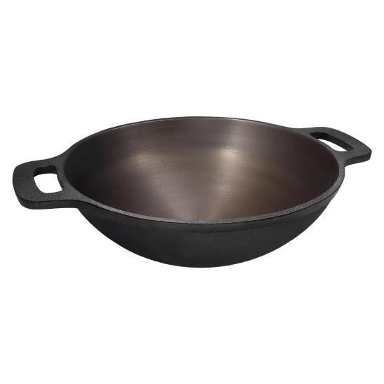Cast Iron Round Kadai