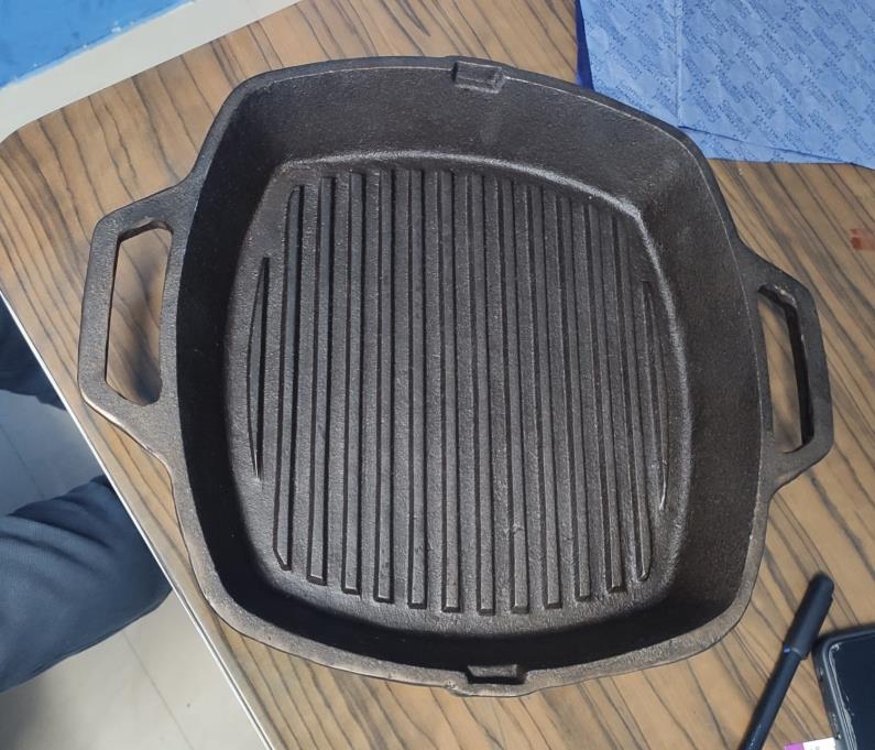 Cast Iron  Grill Pan |Short Handle